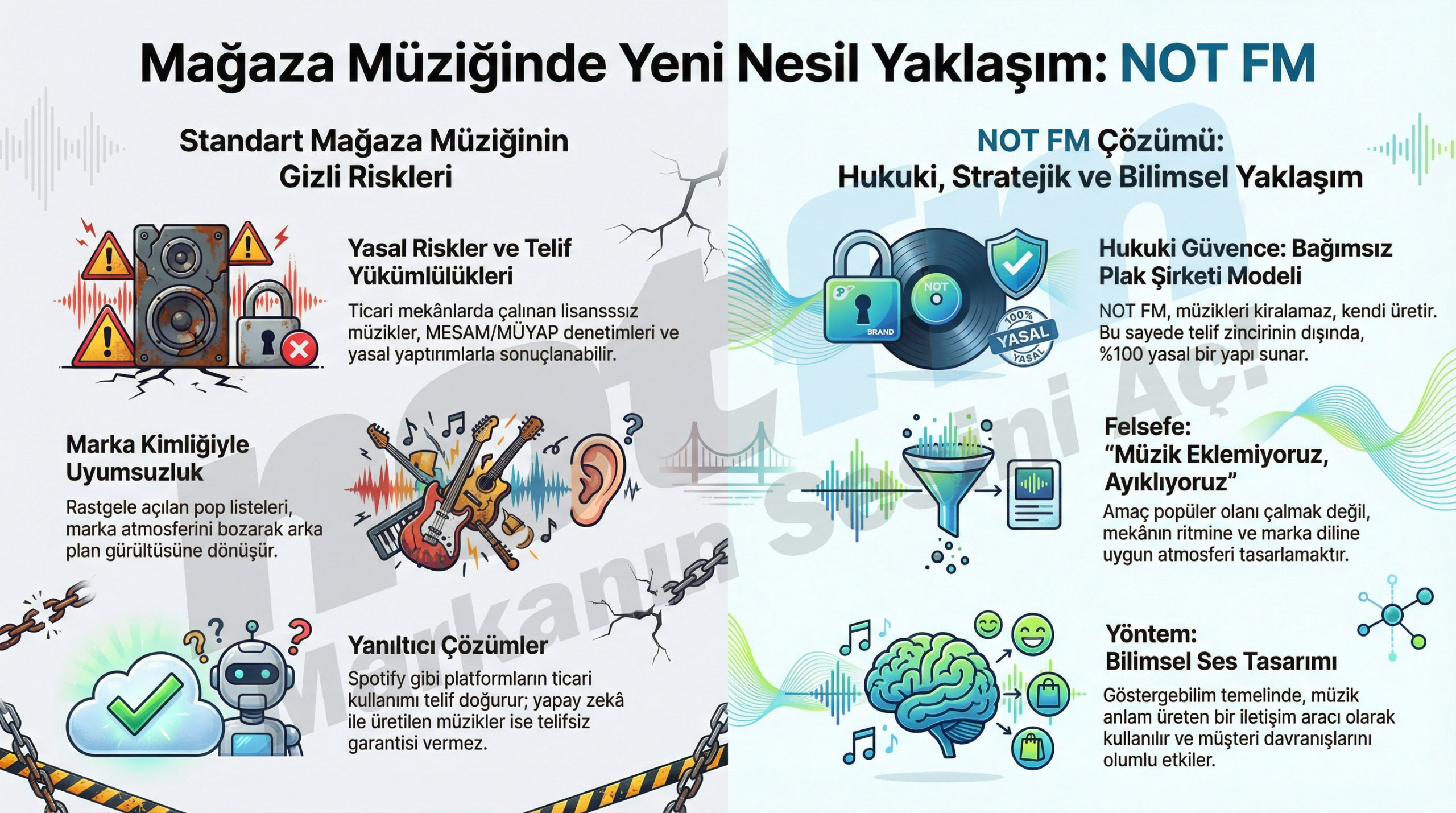 Mağaza Müziği Yasal mı? MESAM, MÜYAP ve Telif Gerçeği